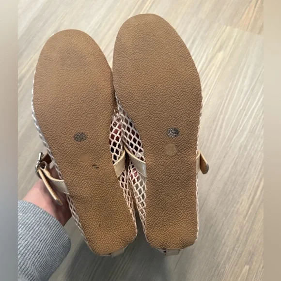 Nude mesh ballet flats - size 7 - Picture 6 of 6